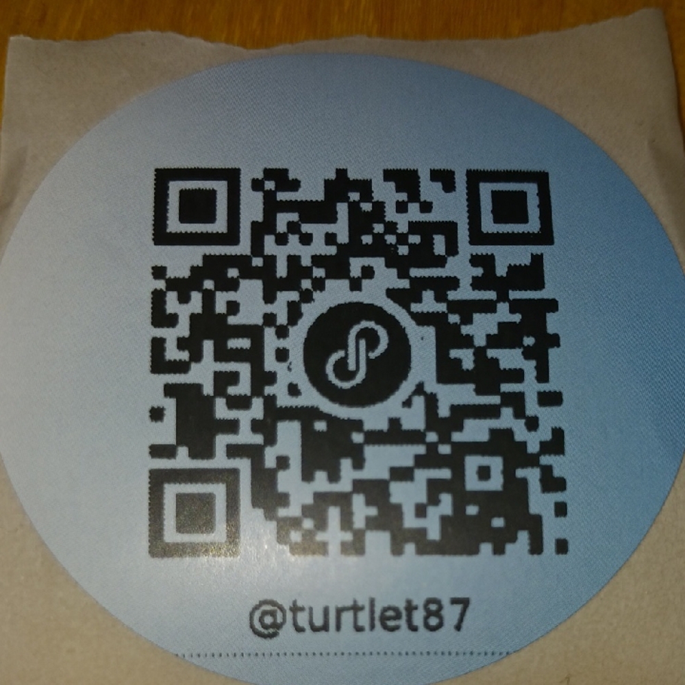 Personalized QR Code Sticker SET OF 50